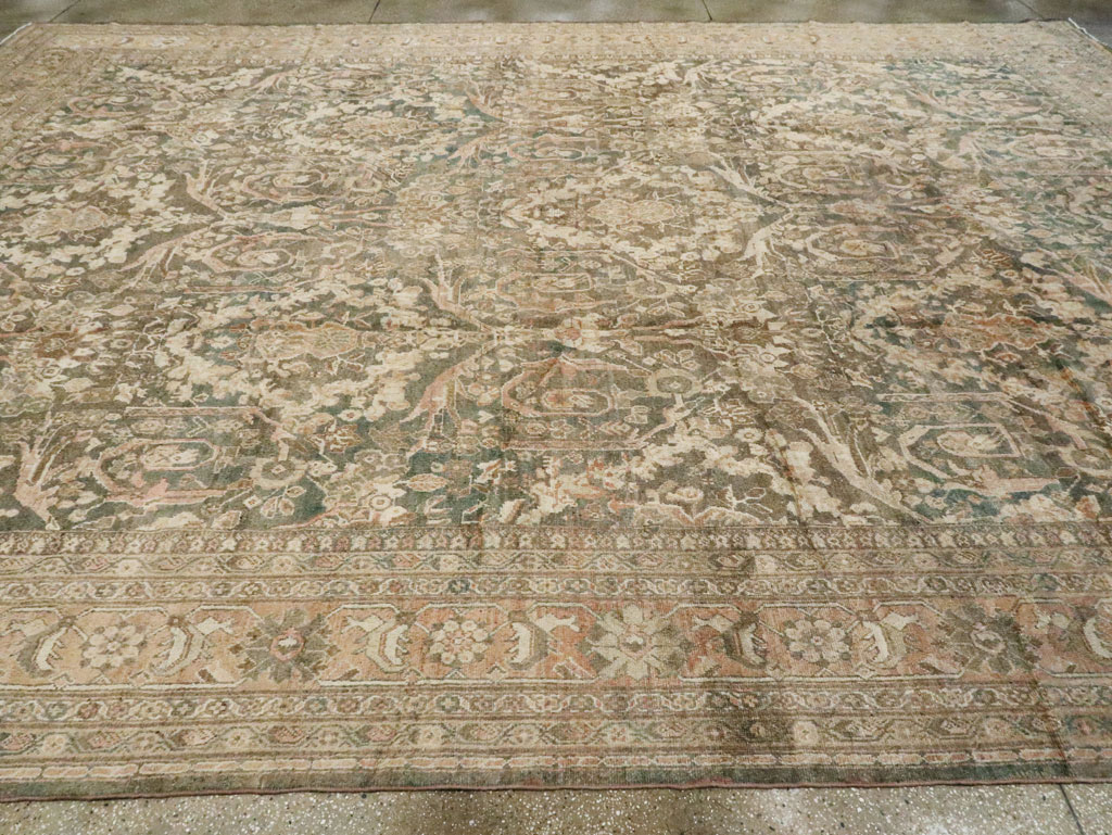 Antique Persian Mahal Carpet, No.17200 - Gsblank