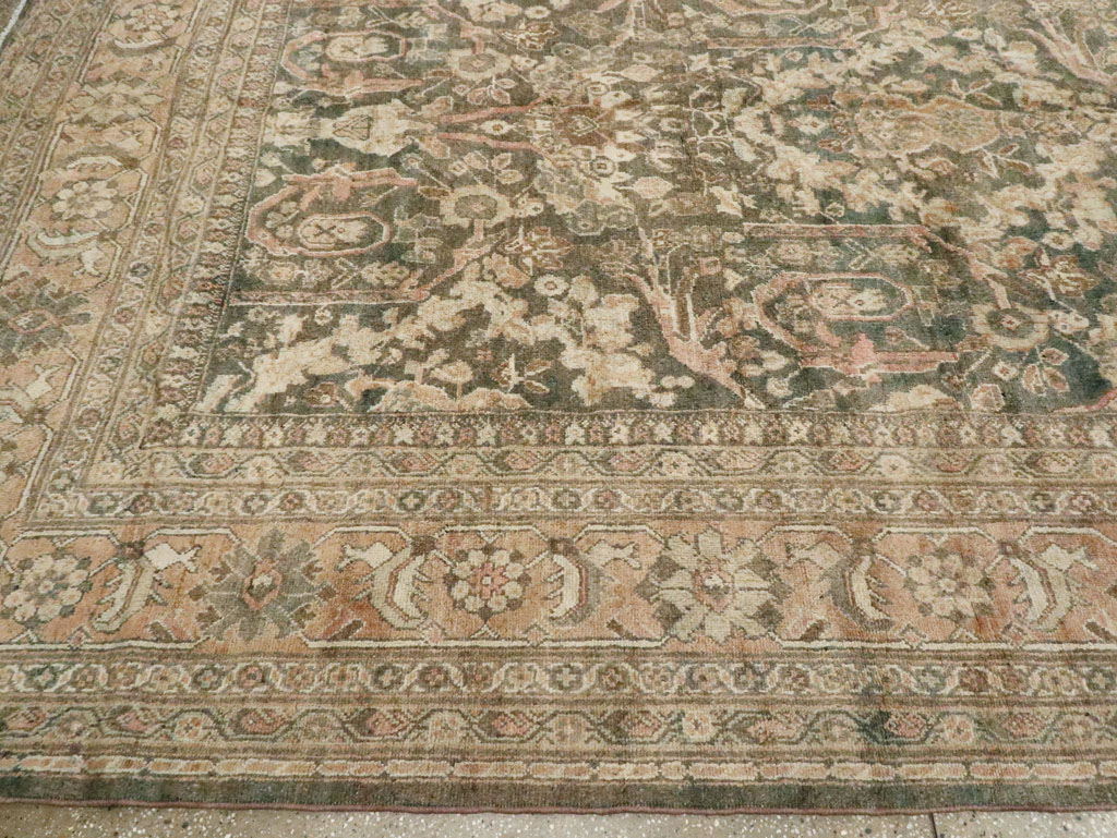 Antique Persian Mahal Carpet, No.17200 - Gsblank
