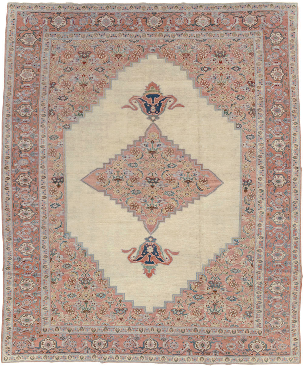 Antique Persian Serapi Room Size Carpet, No.17202 - Gsblank