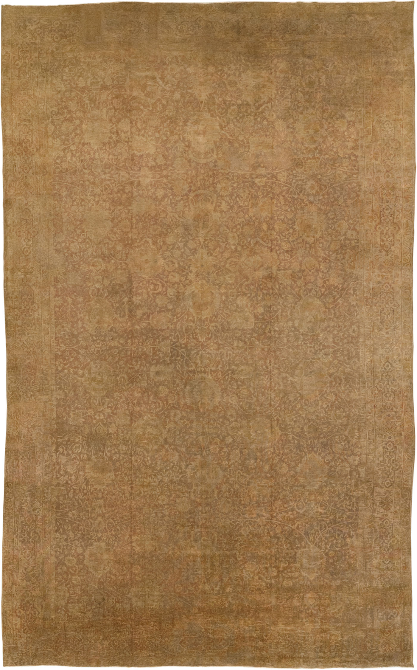 Antique Indian Lahore Oversize Carpet, No.17203 - Gsblank