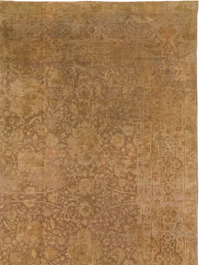 Antique Indian Lahore Oversize Carpet, No.17203 - Gsblank