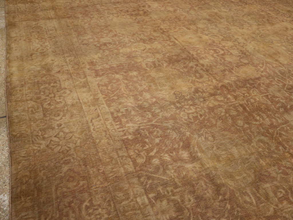 Antique Indian Lahore Oversize Carpet, No.17203 - Gsblank