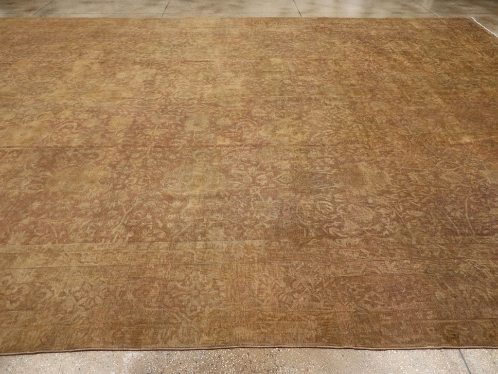 Antique Indian Lahore Oversize Carpet, No.17203 - Gsblank
