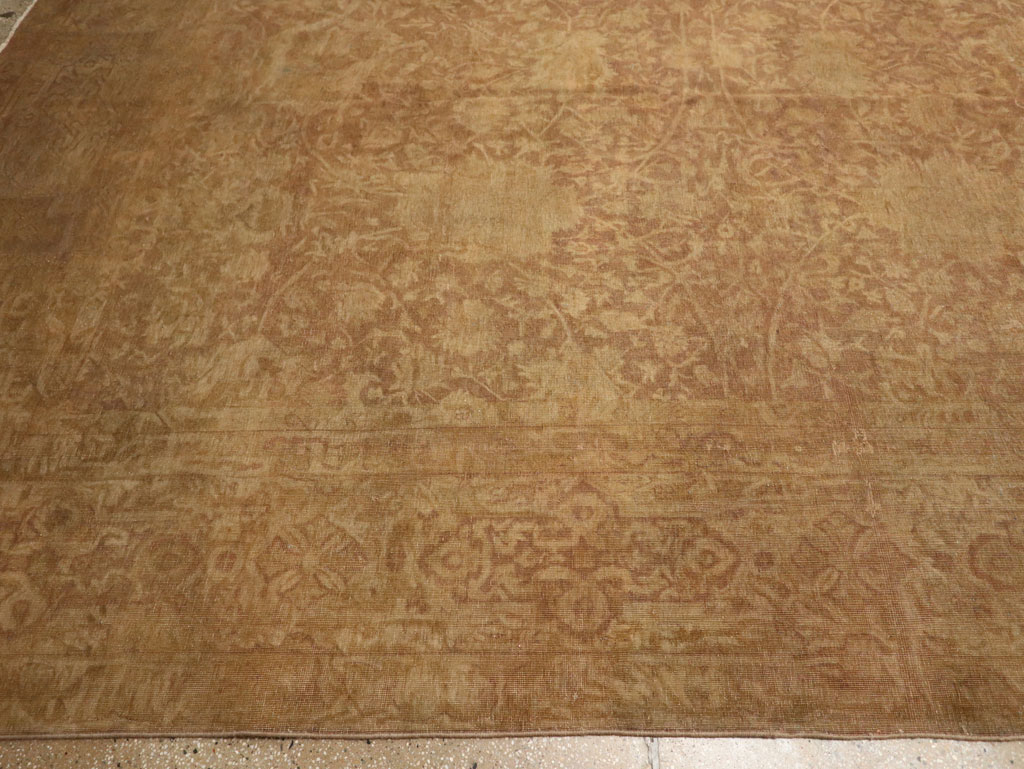 Antique Indian Lahore Oversize Carpet, No.17203 - Gsblank