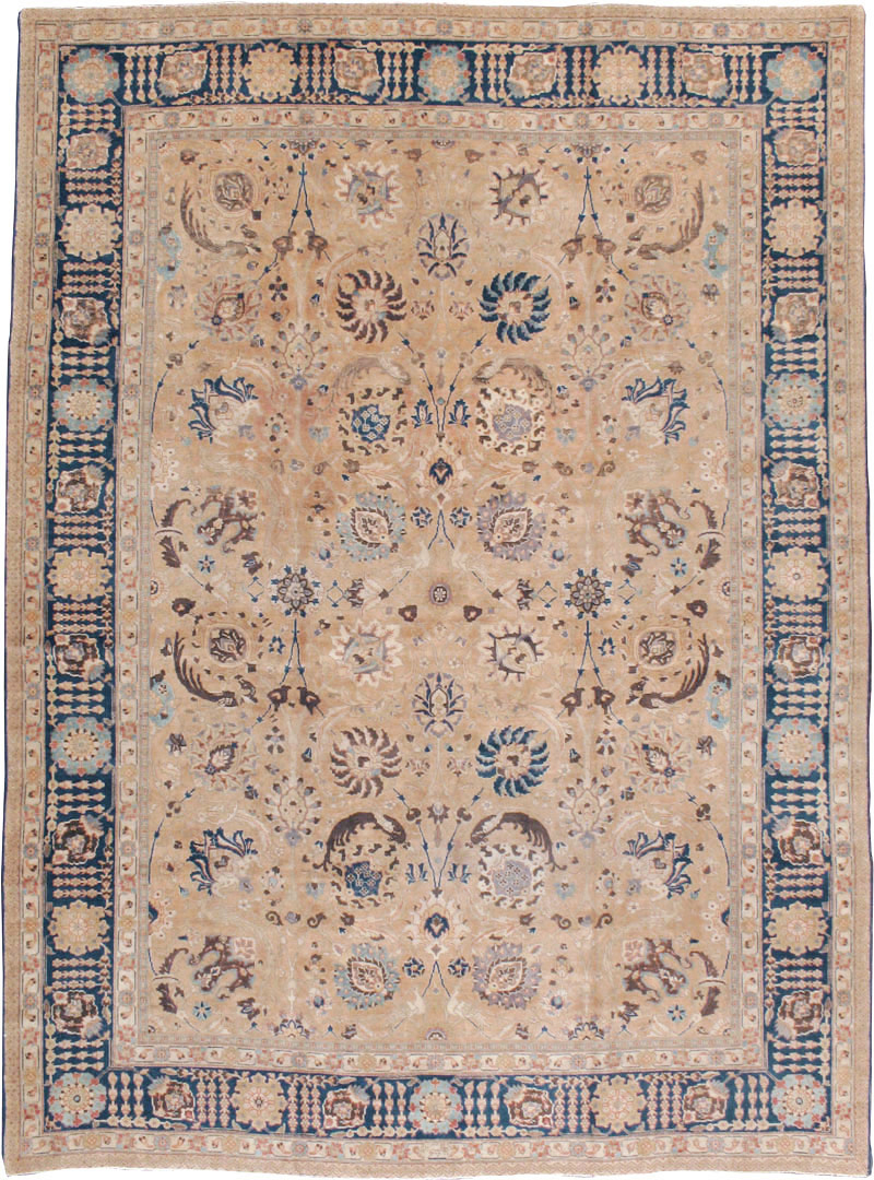 Antique Persian Tabriz Carpet, No.17211 - Gsblank