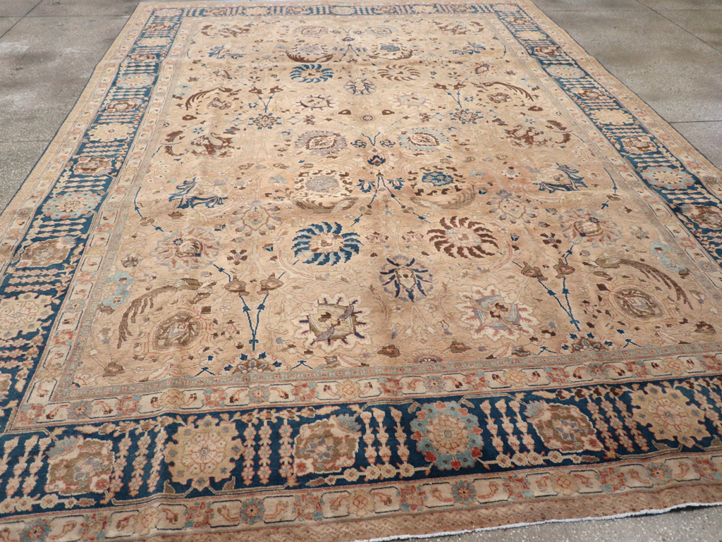 Antique Persian Tabriz Carpet, No.17211 - Gsblank