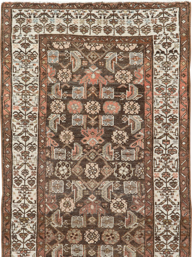 Vintage Persian Malayer Runner, No.17215 - Gsblank