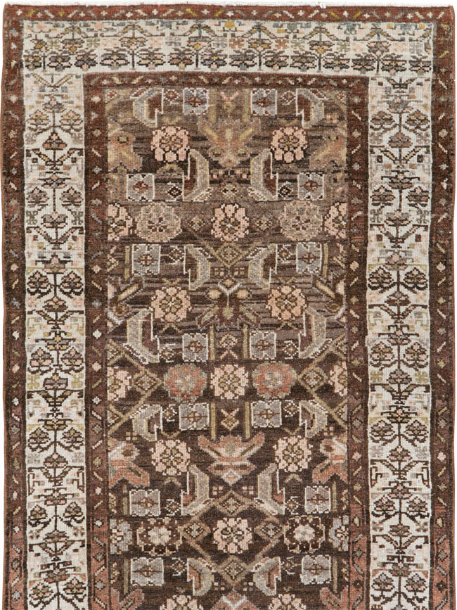 Vintage Persian Malayer Runner, No.17215 - Gsblank