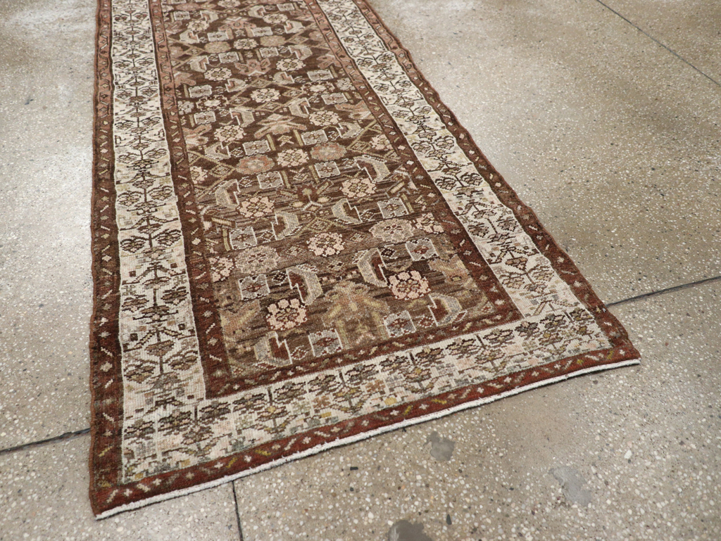 Vintage Persian Malayer Runner, No.17215 - Gsblank