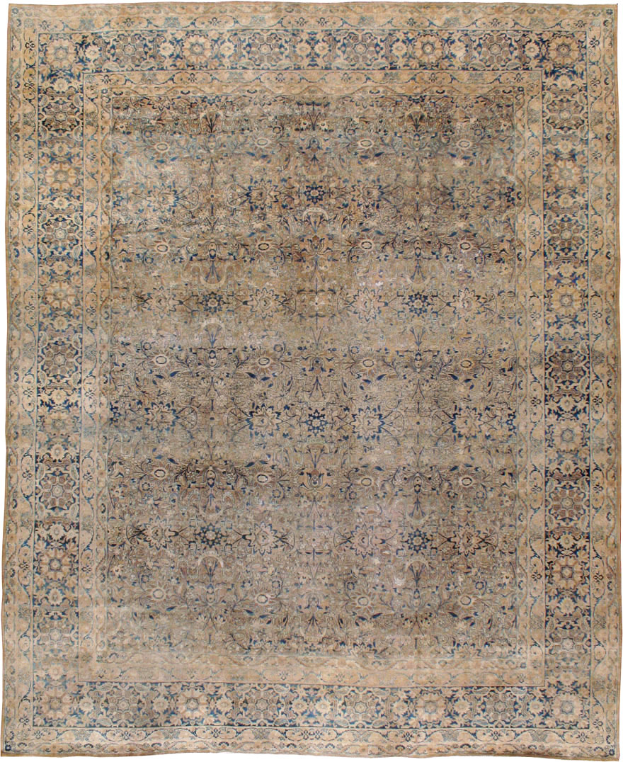 Antique Persian Lavar Kerman Carpet, No.17217 - Gsblank
