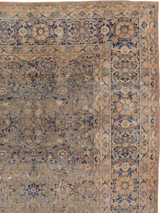 Antique Persian Lavar Kerman Carpet, No.17217 - Gsblank