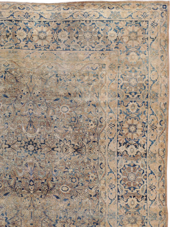 Antique Persian Lavar Kerman Carpet, No.17217 - Gsblank
