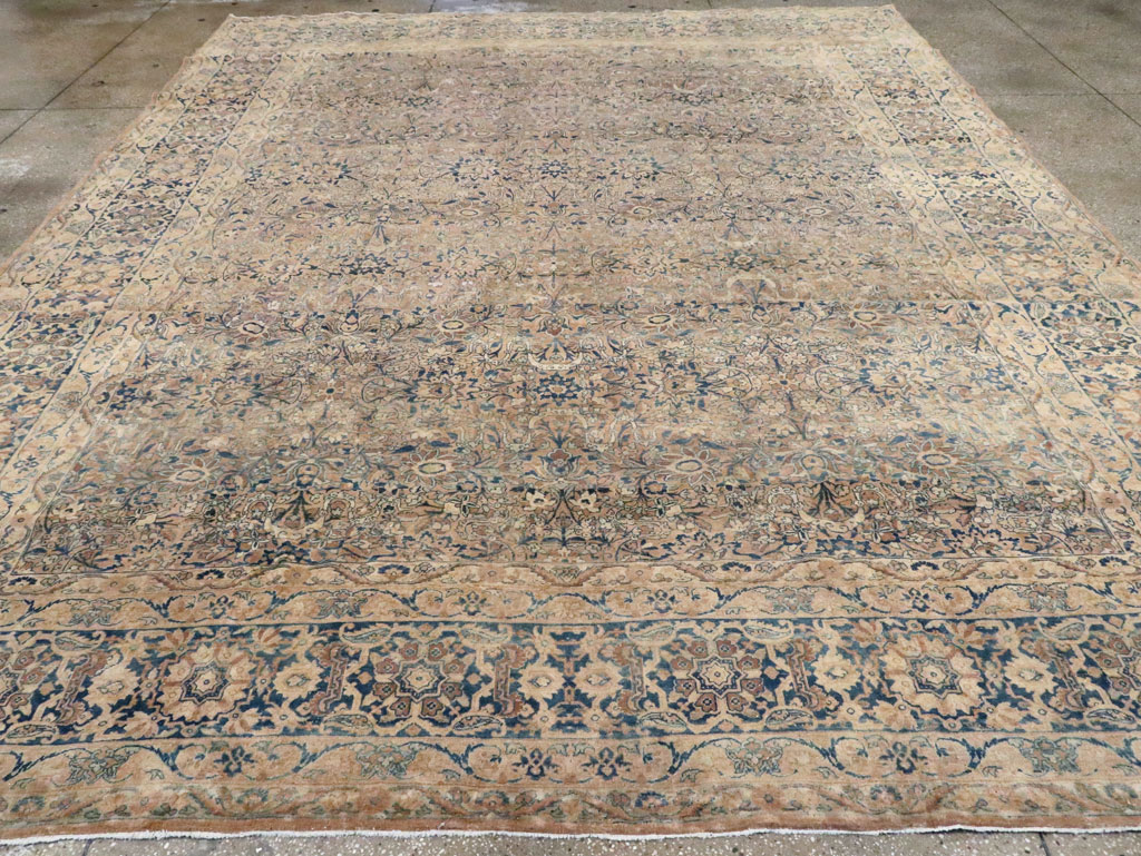Antique Persian Lavar Kerman Carpet, No.17217 - Gsblank