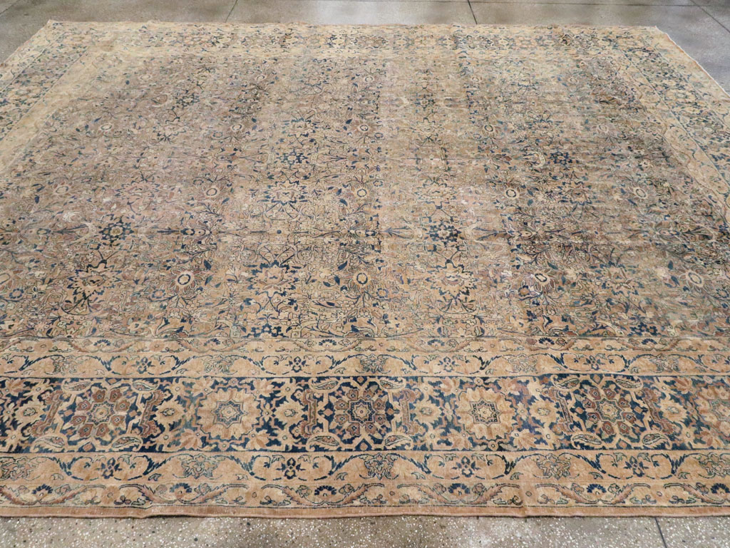 Antique Persian Lavar Kerman Carpet, No.17217 - Gsblank
