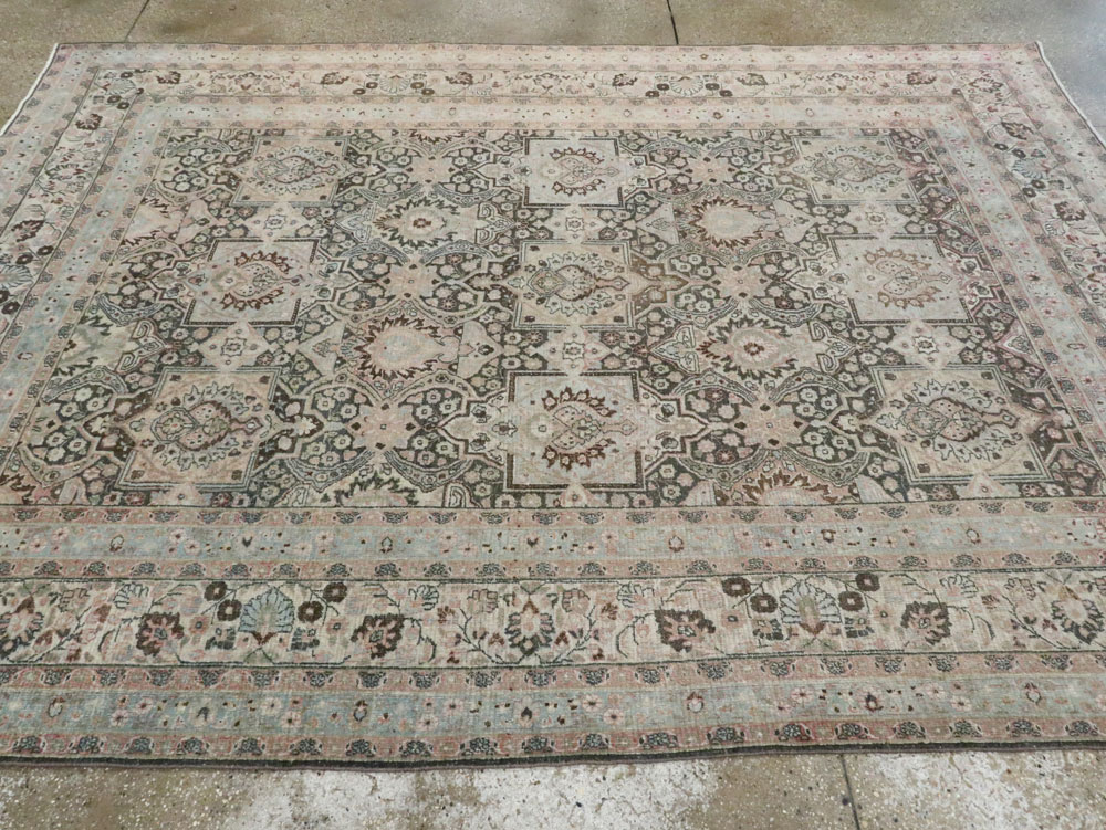 Antique Persian Dorokhsh Carpet, No.17225 - Gsblank