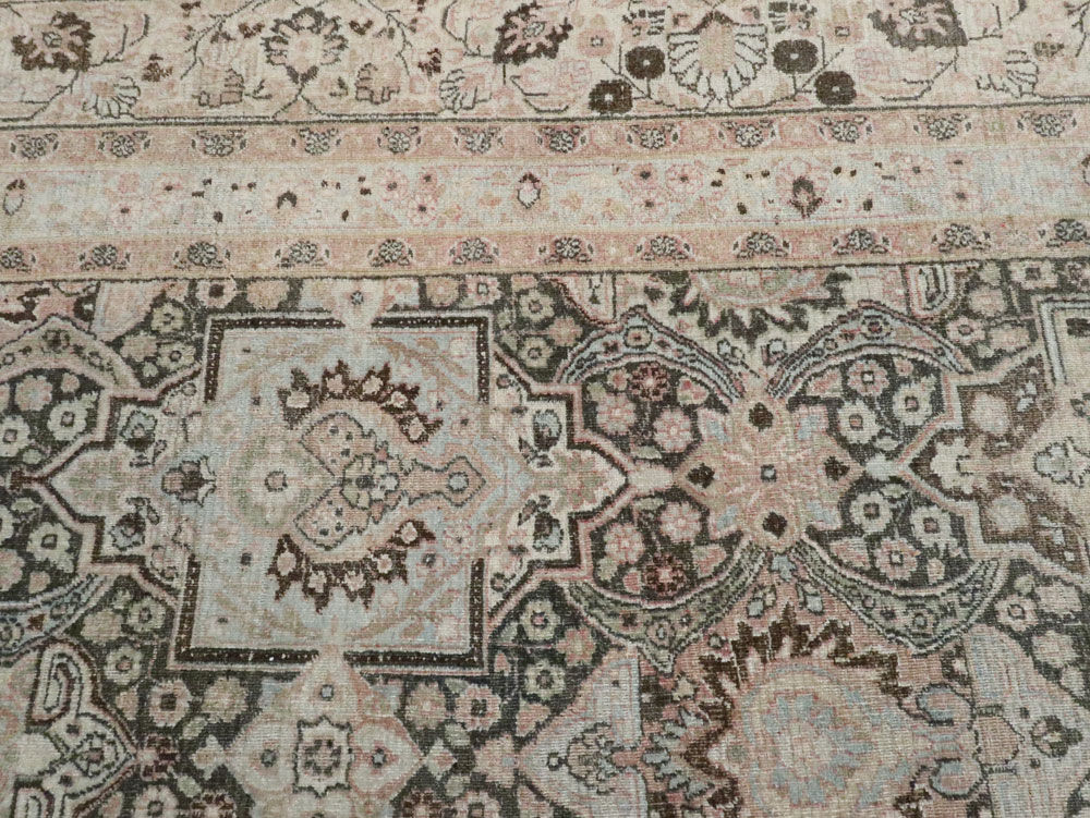 Antique Persian Dorokhsh Carpet, No.17225 - Gsblank