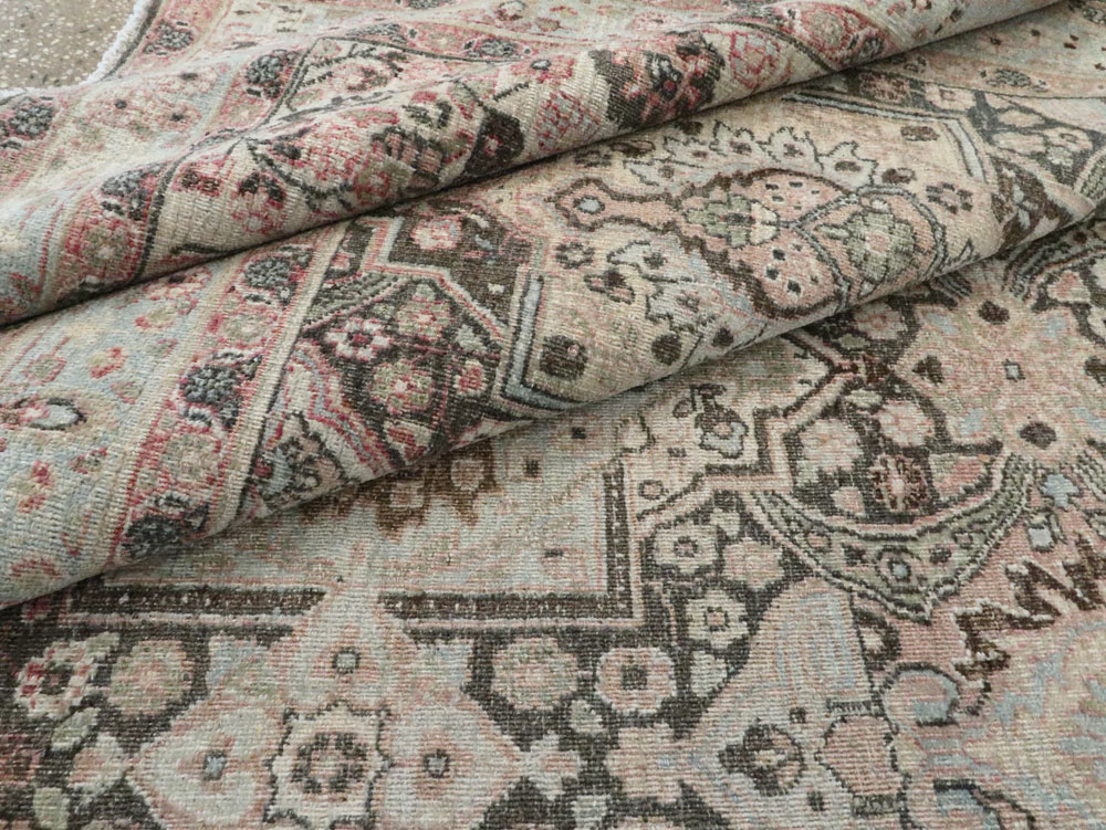 Antique Persian Dorokhsh Carpet, No.17225 - Gsblank