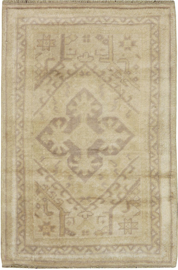 Antique Turkish Oushak Rug, No.17227 - Gsblank
