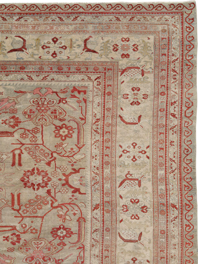 Antique Persian Malayer Large Carpet, No.17233 - Gsblank