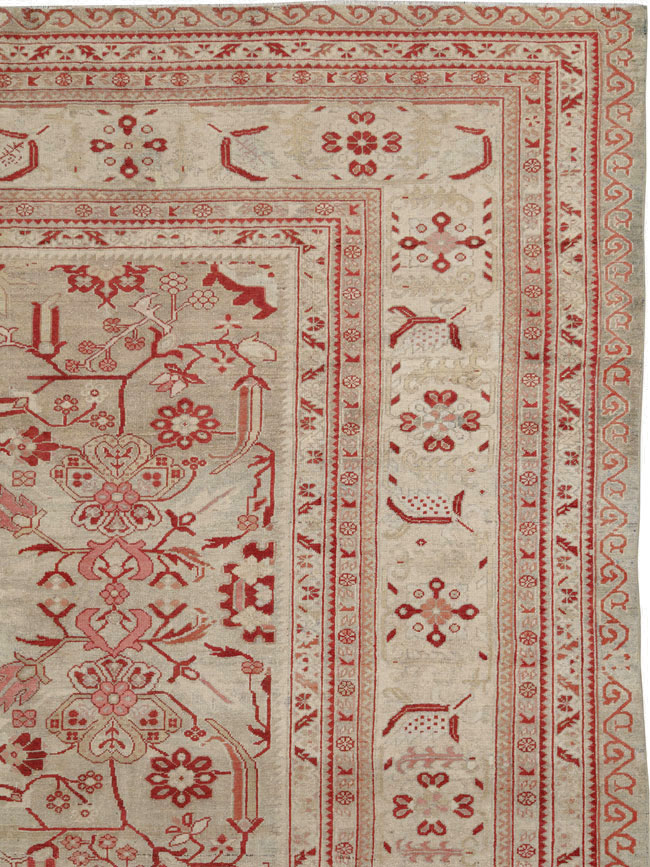 Antique Persian Malayer Large Carpet, No.17233 - Gsblank