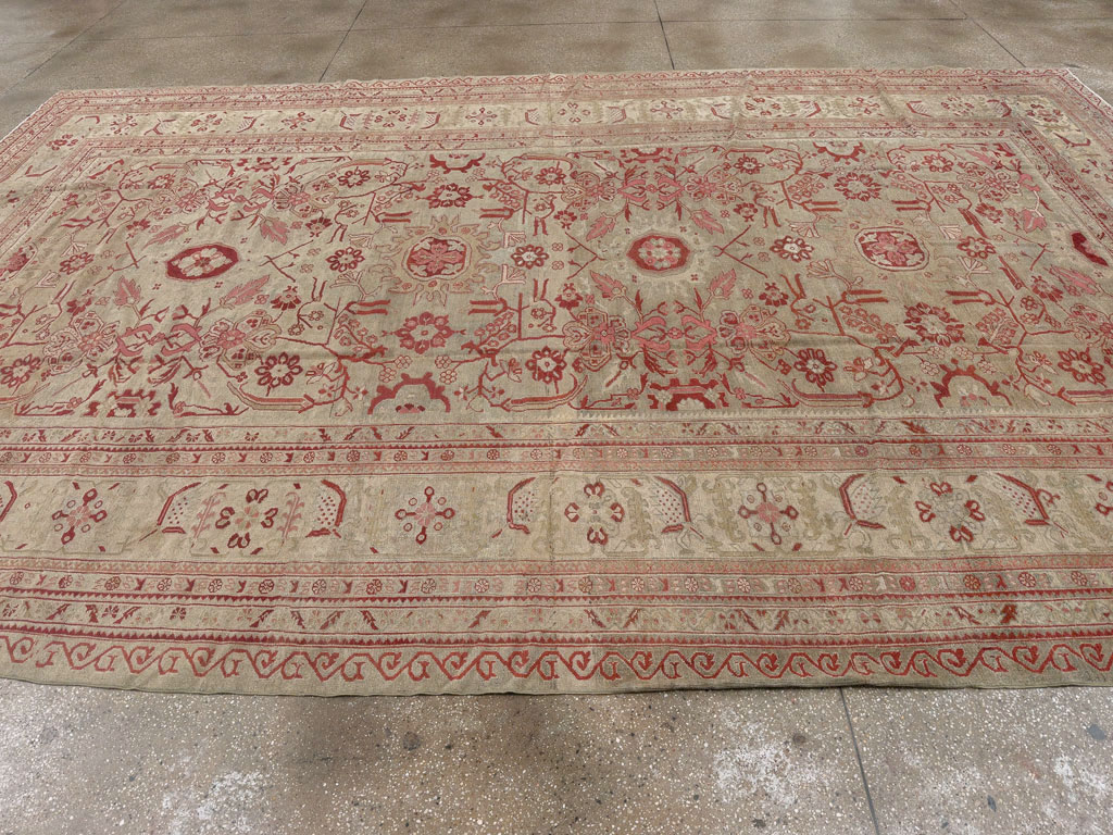 Antique Persian Malayer Large Carpet, No.17233 - Gsblank