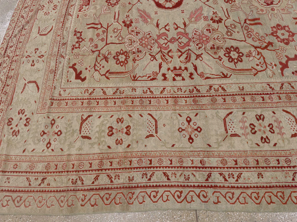 Antique Persian Malayer Large Carpet, No.17233 - Gsblank