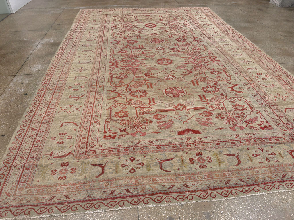 Antique Persian Malayer Large Carpet, No.17233 - Gsblank
