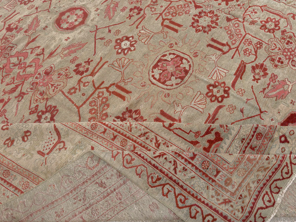 Antique Persian Malayer Large Carpet, No.17233 - Gsblank