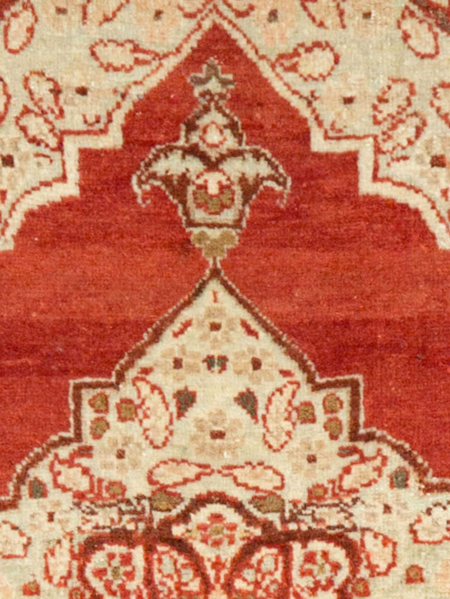 Antique Persian Tabriz Hagi Jalili Rug, No.17248 - Gsblank