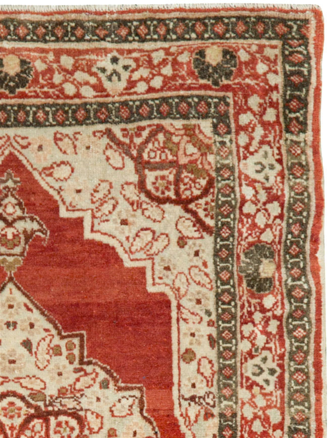 Antique Persian Tabriz Hagi Jalili Rug, No.17248 - Gsblank