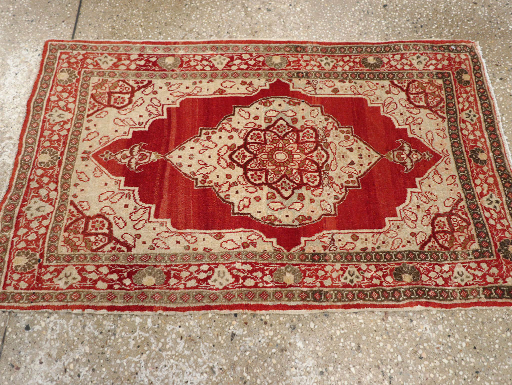 Antique Persian Tabriz Hagi Jalili Rug, No.17248 - Gsblank