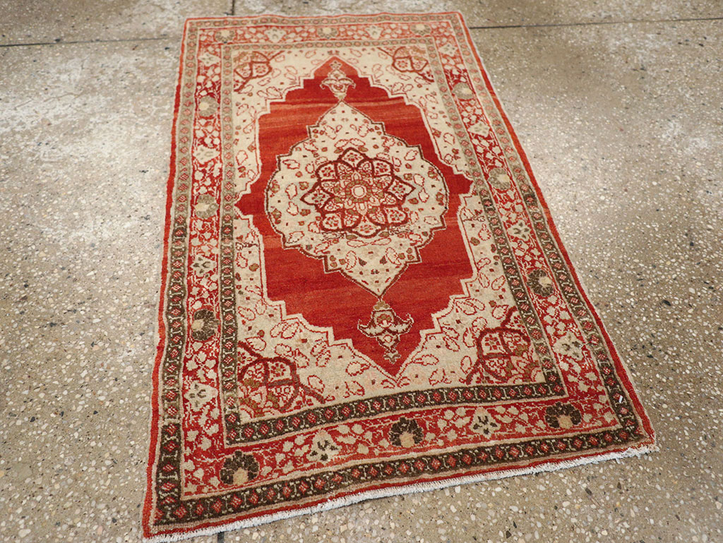Antique Persian Tabriz Hagi Jalili Rug, No.17248 - Gsblank