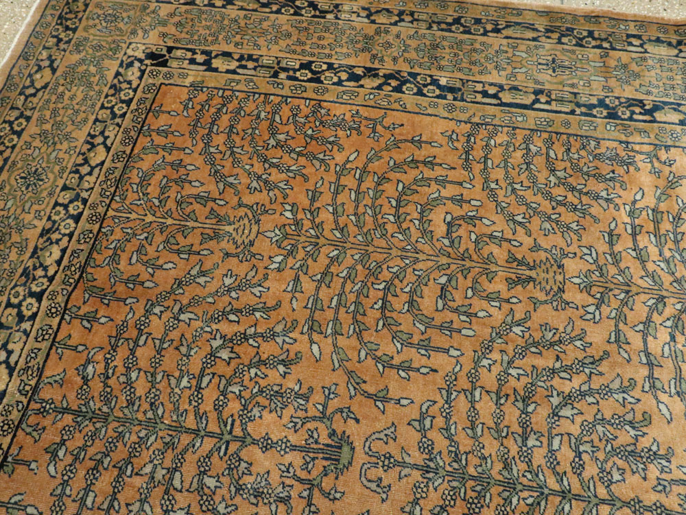 Vintage Indian Lahore Carpet, No.17253 - Gsblank