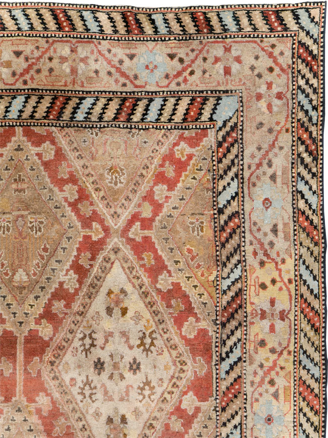 Vintage Indian Lahore Room Size Carpet, No.17256 - Gsblank