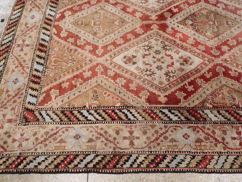 Vintage Indian Lahore Room Size Carpet, No.17256 - Gsblank