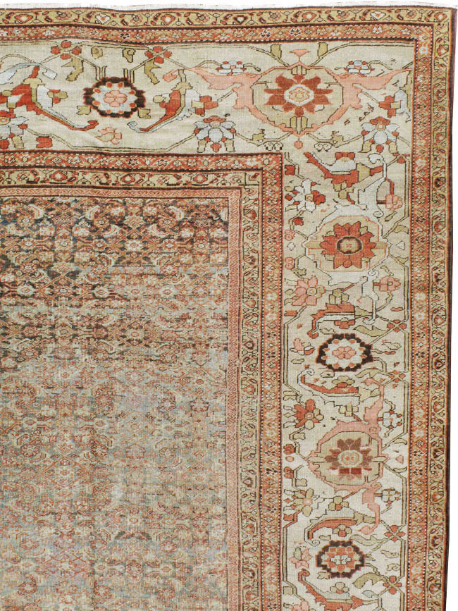 Antique Persian Sultanabad Carpet, No.17262 - Gsblank