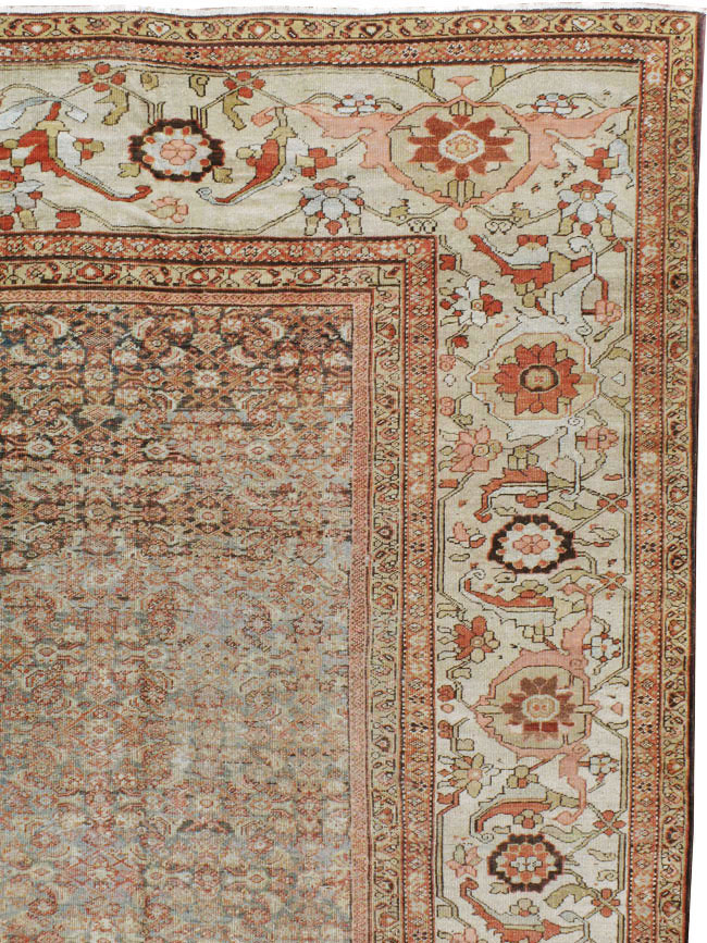 Antique Persian Sultanabad Carpet, No.17262 - Gsblank