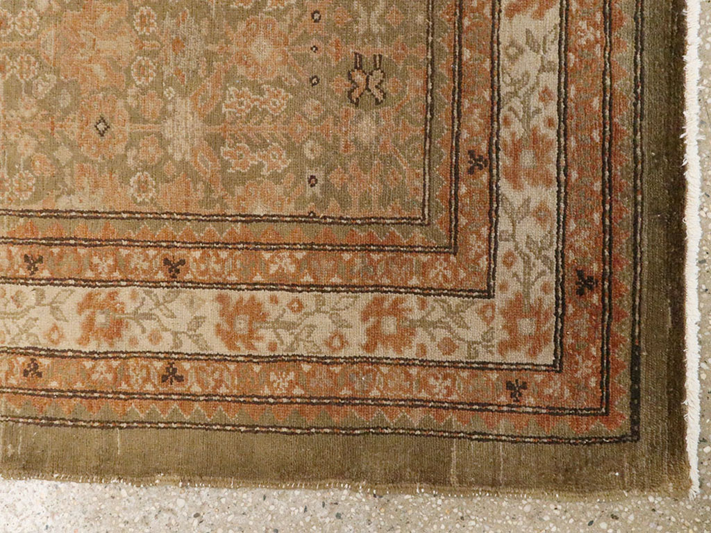 Antique Persian Malayer Rug, No.17278 - Gsblank