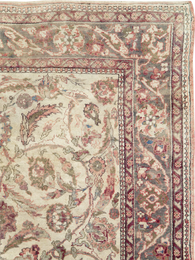 Antique Turkish Oushak Rug, No.17286 - Gsblank
