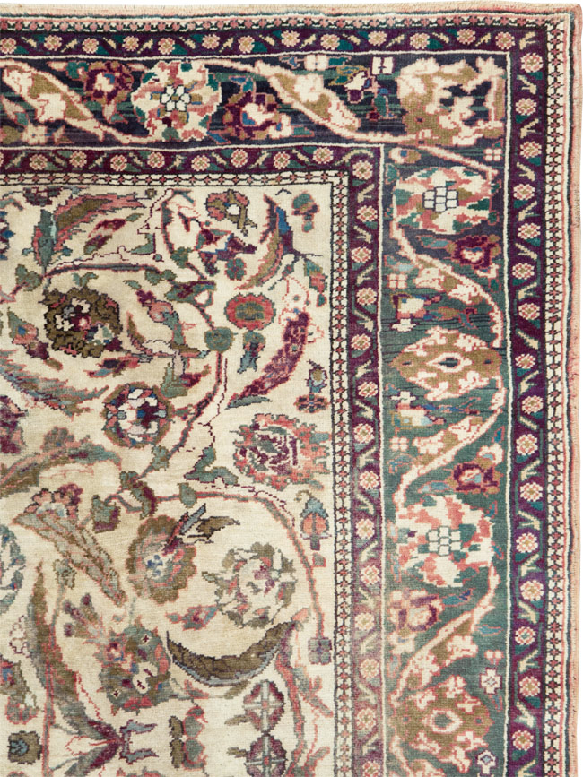 Antique Turkish Oushak Rug, No.17286 - Gsblank