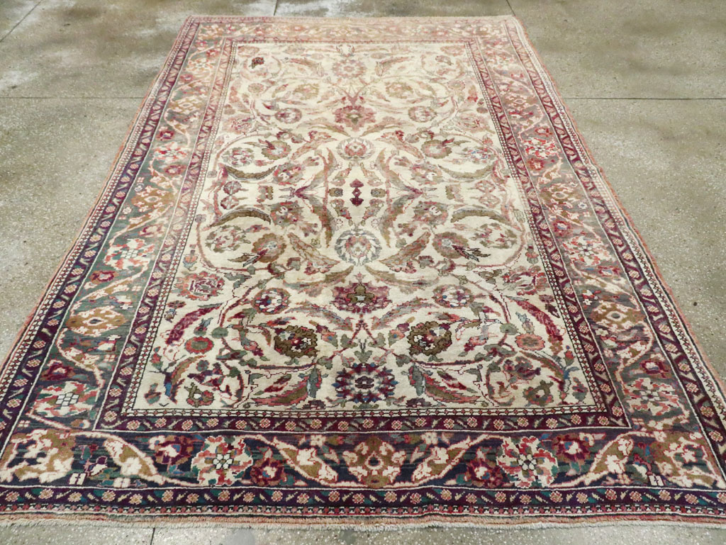 Antique Turkish Oushak Rug, No.17286 - Gsblank