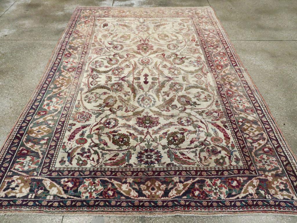 Antique Turkish Oushak Rug, No.17286 - Gsblank