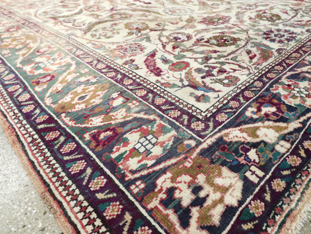 Antique Turkish Oushak Rug, No.17286 - Gsblank