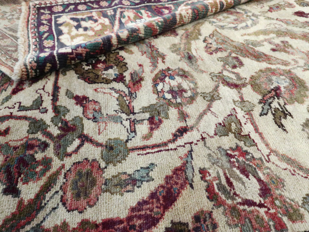 Antique Turkish Oushak Rug, No.17286 - Gsblank