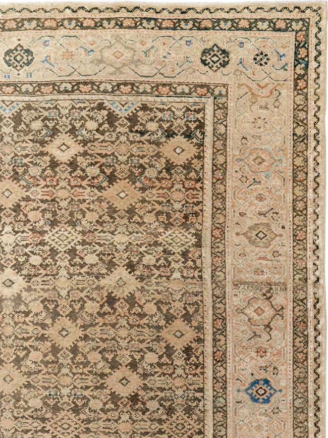 Antique Persian Malayer Gallery Carpet, No.17318 - Gsblank