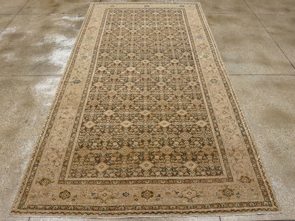 Antique Persian Malayer Gallery Carpet, No.17318 - Gsblank