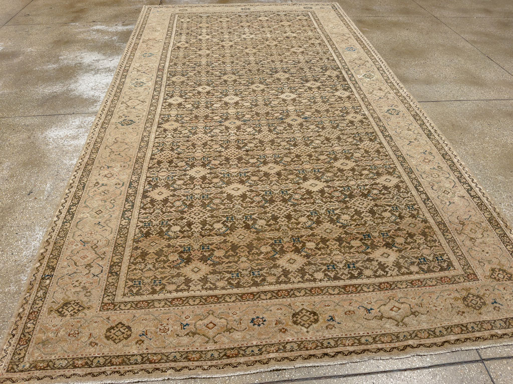 Antique Persian Malayer Gallery Carpet, No.17318 - Gsblank