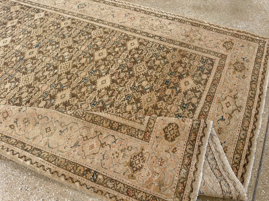 Antique Persian Malayer Gallery Carpet, No.17318 - Gsblank