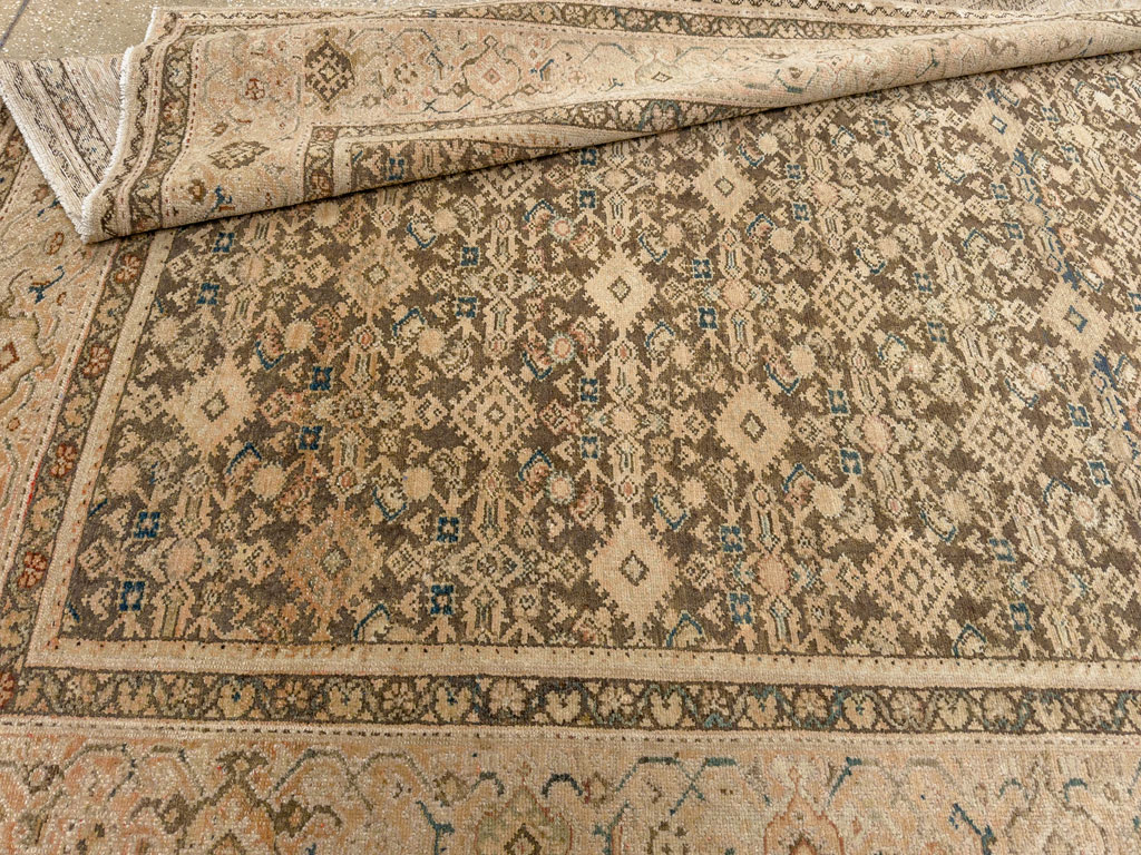 Antique Persian Malayer Gallery Carpet, No.17318 - Gsblank