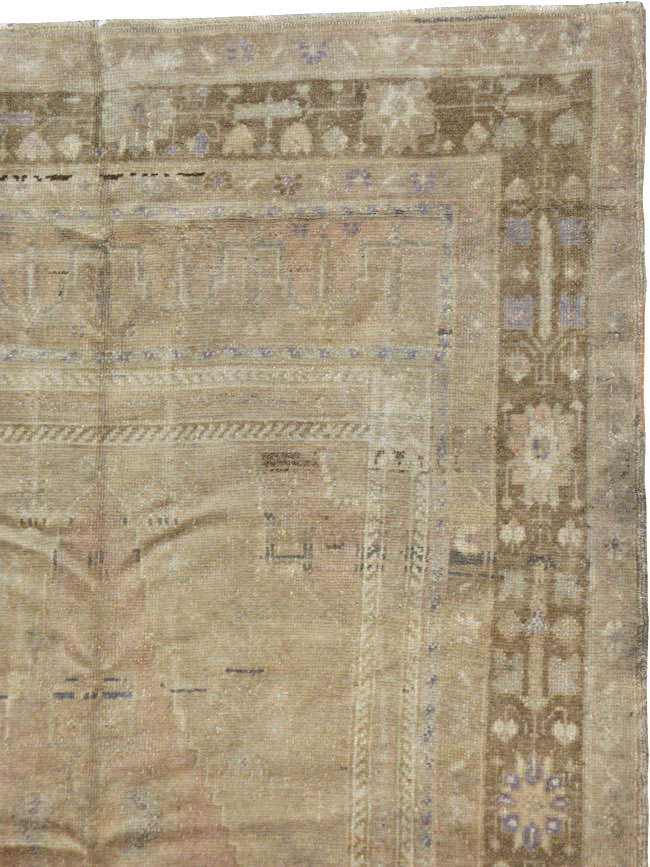 Antique Turkish Oushak Carpet, No.17323 - Gsblank